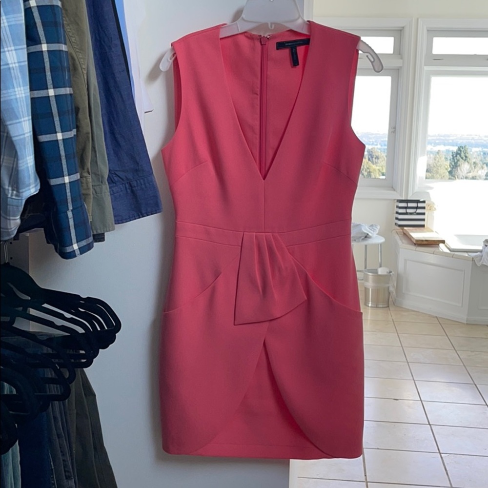 BCBCG pink/coral dress